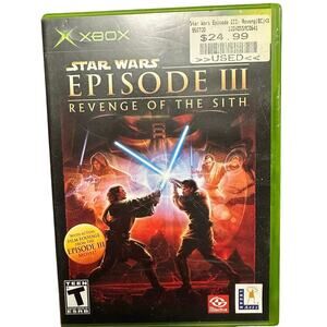 Star Wars®: Episode III Revenge of the Sith Xbox Video Game Vintage 2005